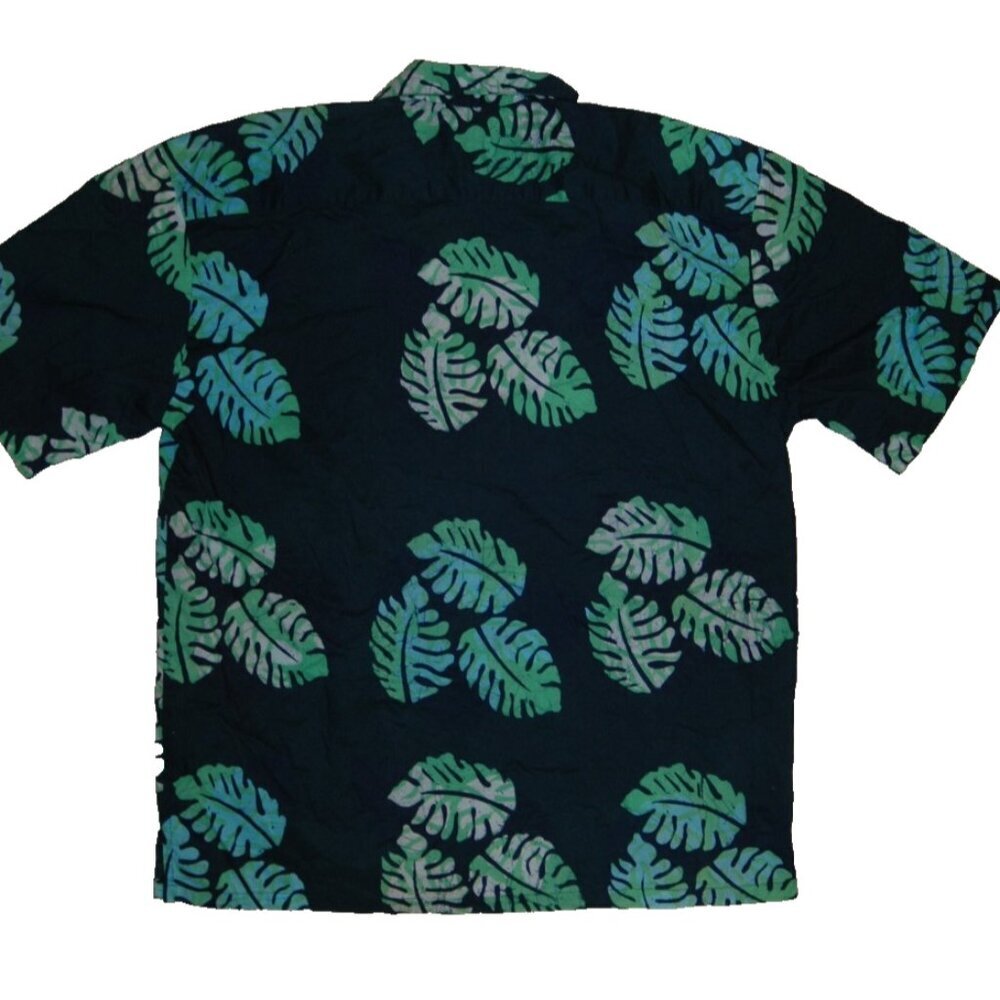Caribelle Batik Men's Shirt L Hawaiian Caribbean Tropical Vintage - Picture 2 of 7